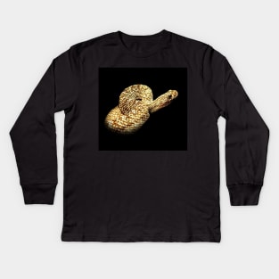 Uracoan rattlesnake Kids Long Sleeve T-Shirt